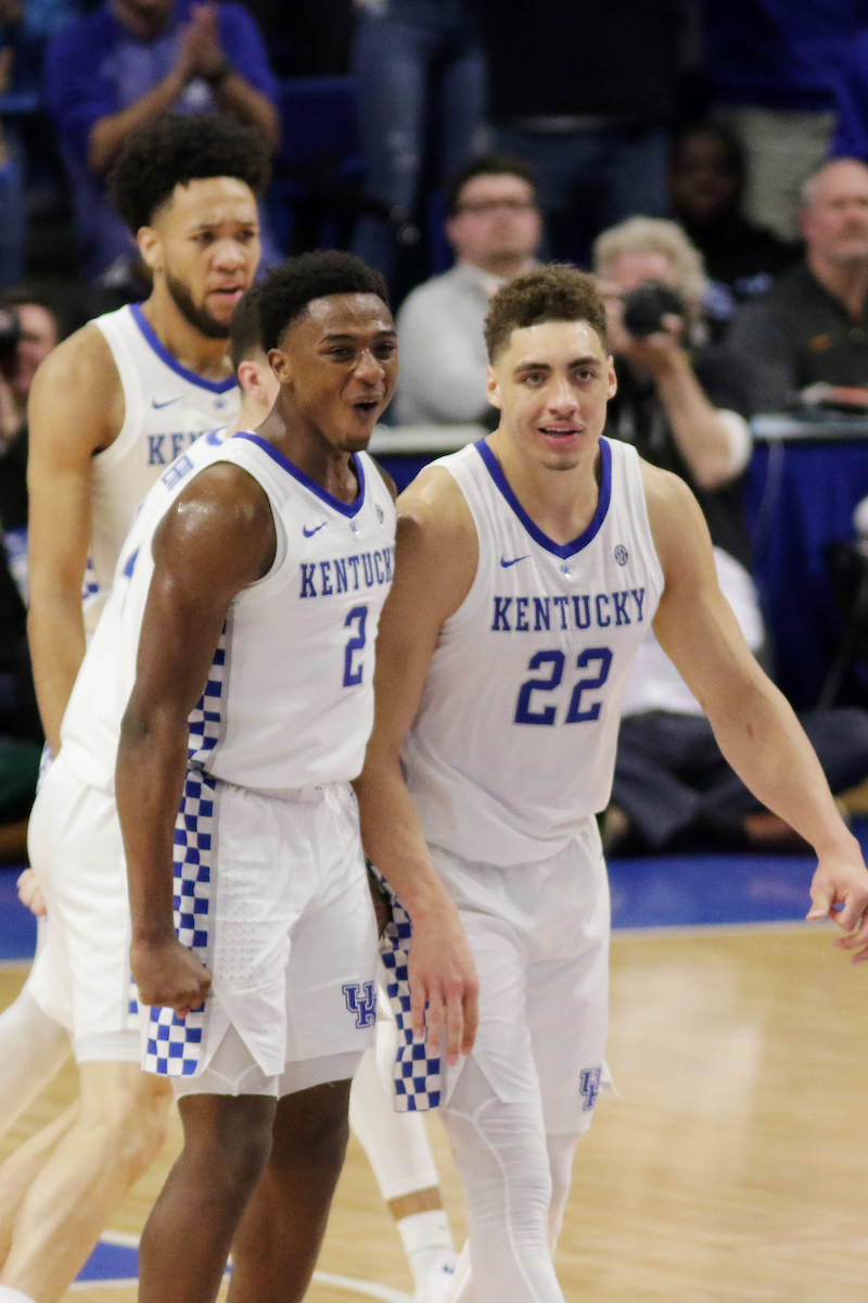 Ashton Hagans. Reid Travis.

Kentucky beat Tennessee 86-69.

Photo by Meghan Baumhardt | UK Athletics
