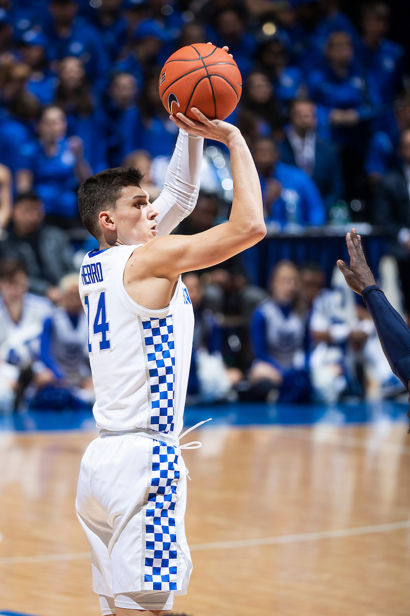 Tyler Herro.

Kentucky beats Monmouth at Rupp Arena 90-44.

Photo by Chet White | UK Athletics