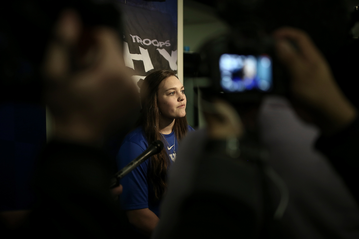 Mallory Peyton.

UK Softball Baseball Media Day.


Photo by Isaac Janssen | UK Athletics