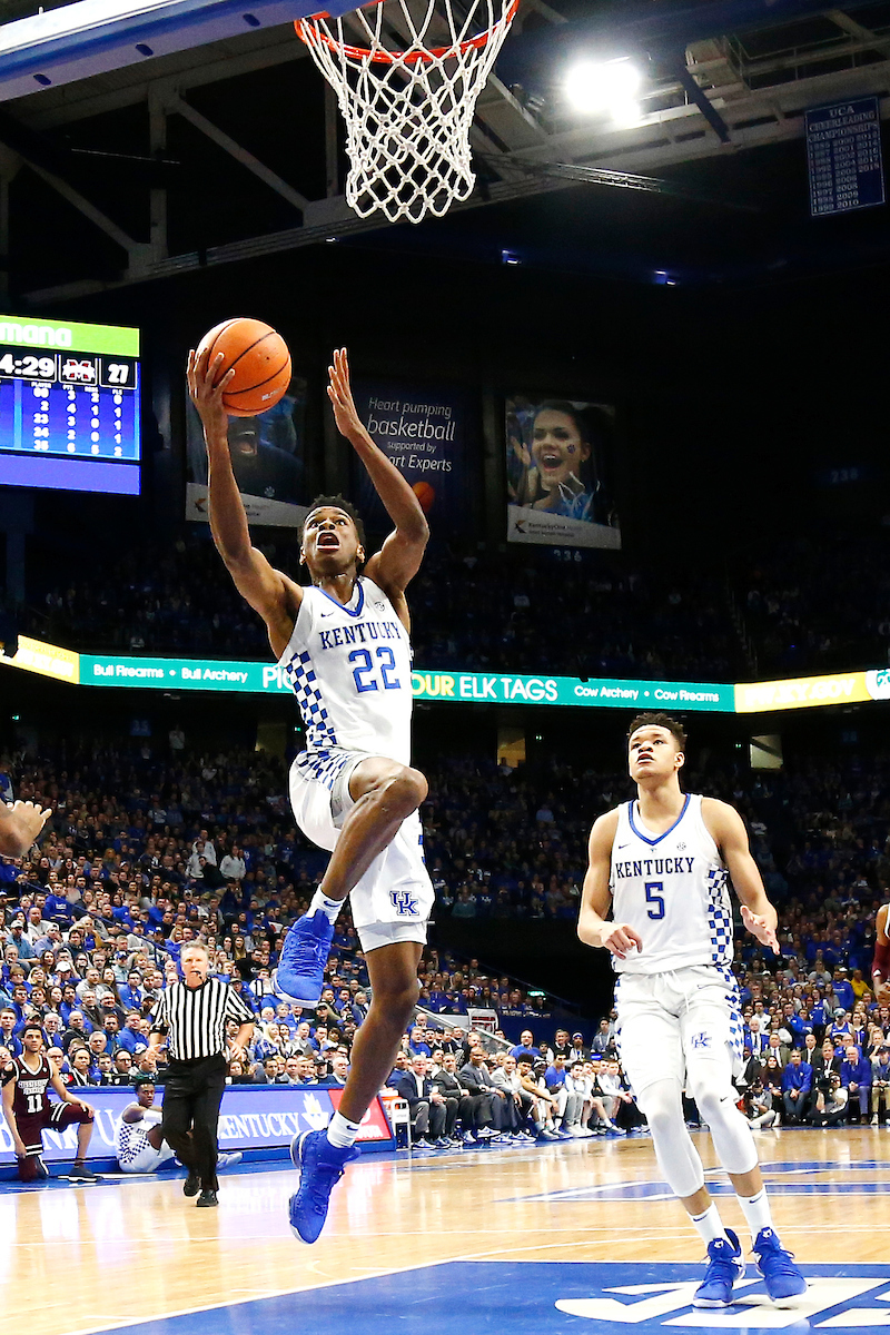 Shai Gilgeous-Alexander.

The University of Kentucky men's basketball team defeats Mississippi State 78-65 on Tuesday, January 23, 2017, in Lexington's Rupp Arena.

Photo by Quinn Foster I UK Athletics