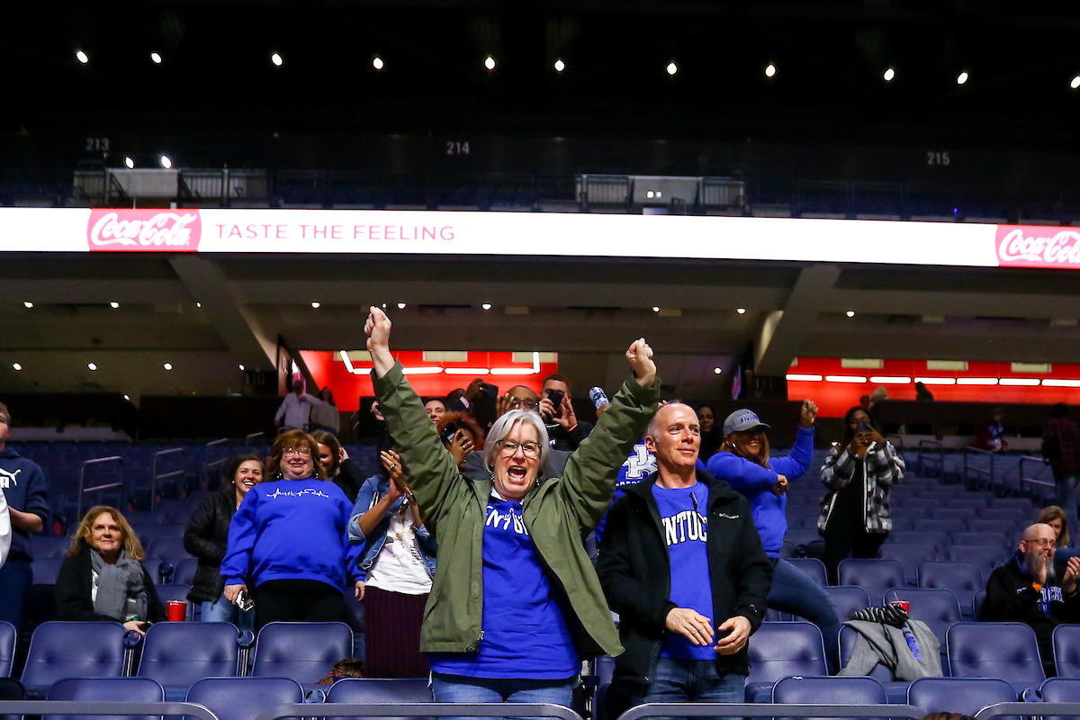 Fans. 

Kentucky beat Ole Miss 94-52.

Photo by Eddie Justice | UK Athletics