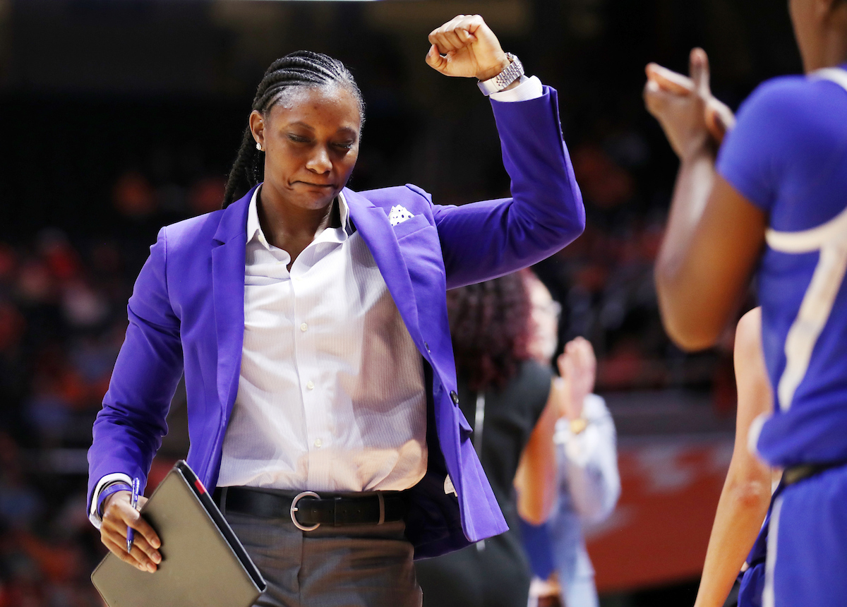 Niya Butts
The UK Women's Basketball team beats Tennessee 73-71. 

Photo by Britney Howard  | UK Athletics
