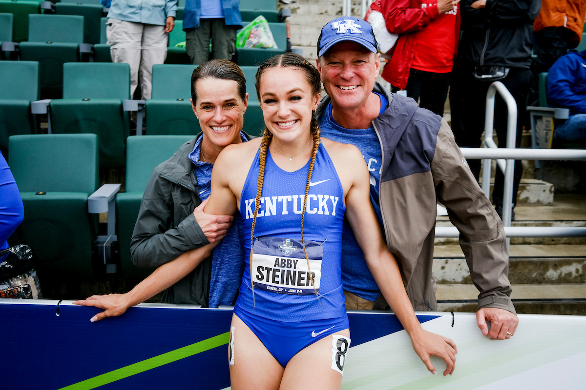Abby Steiner.

Day Four. The UK women’s track and field team placed third at the NCAA Track and Field Outdoor Championships at Hayward Field in Eugene, Or.

Photo by Chet White | UK Athletics