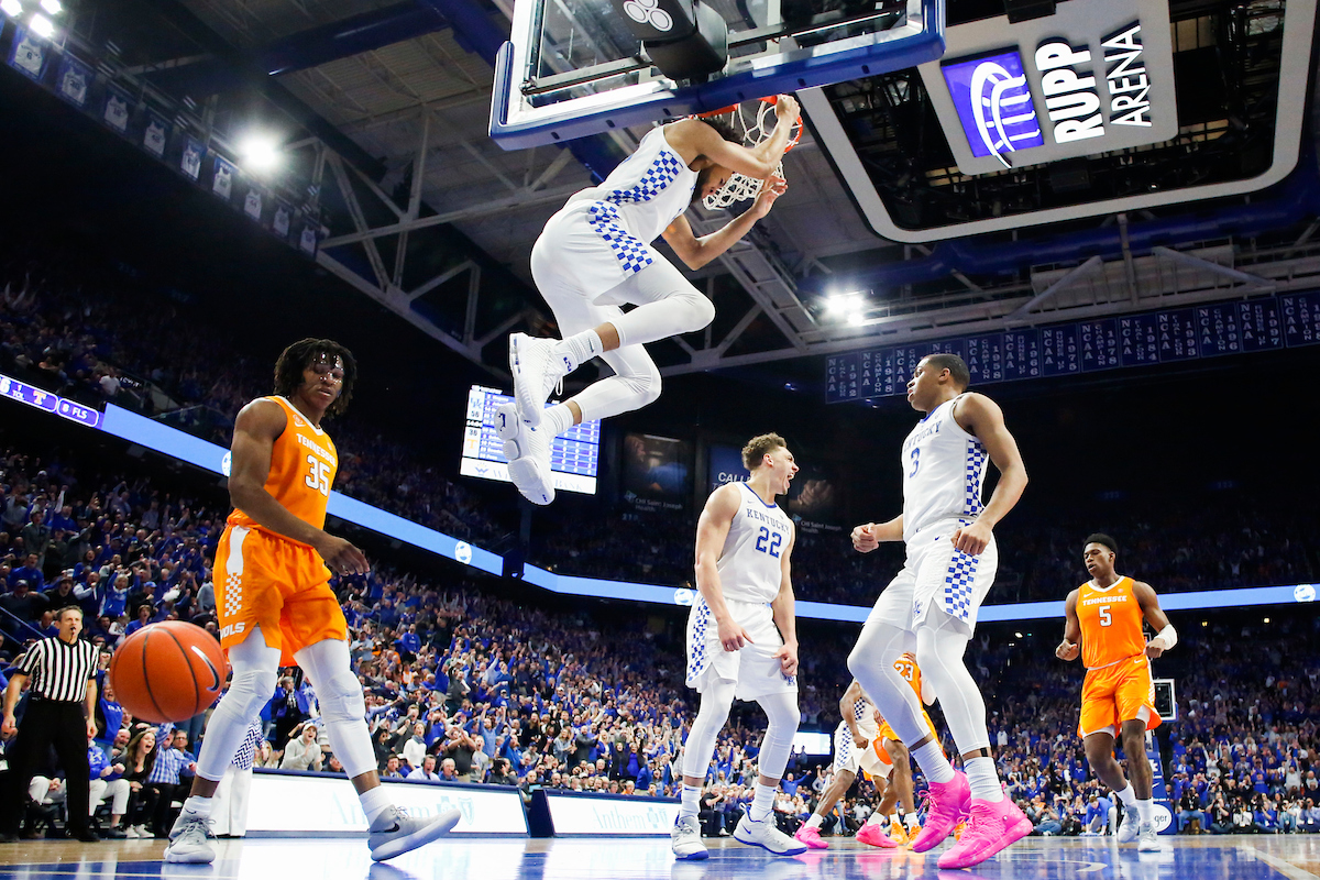 EJ Montgomery.

Kentucky beat Tennessee 86-69.

Photo by Chet White | UK Athletics