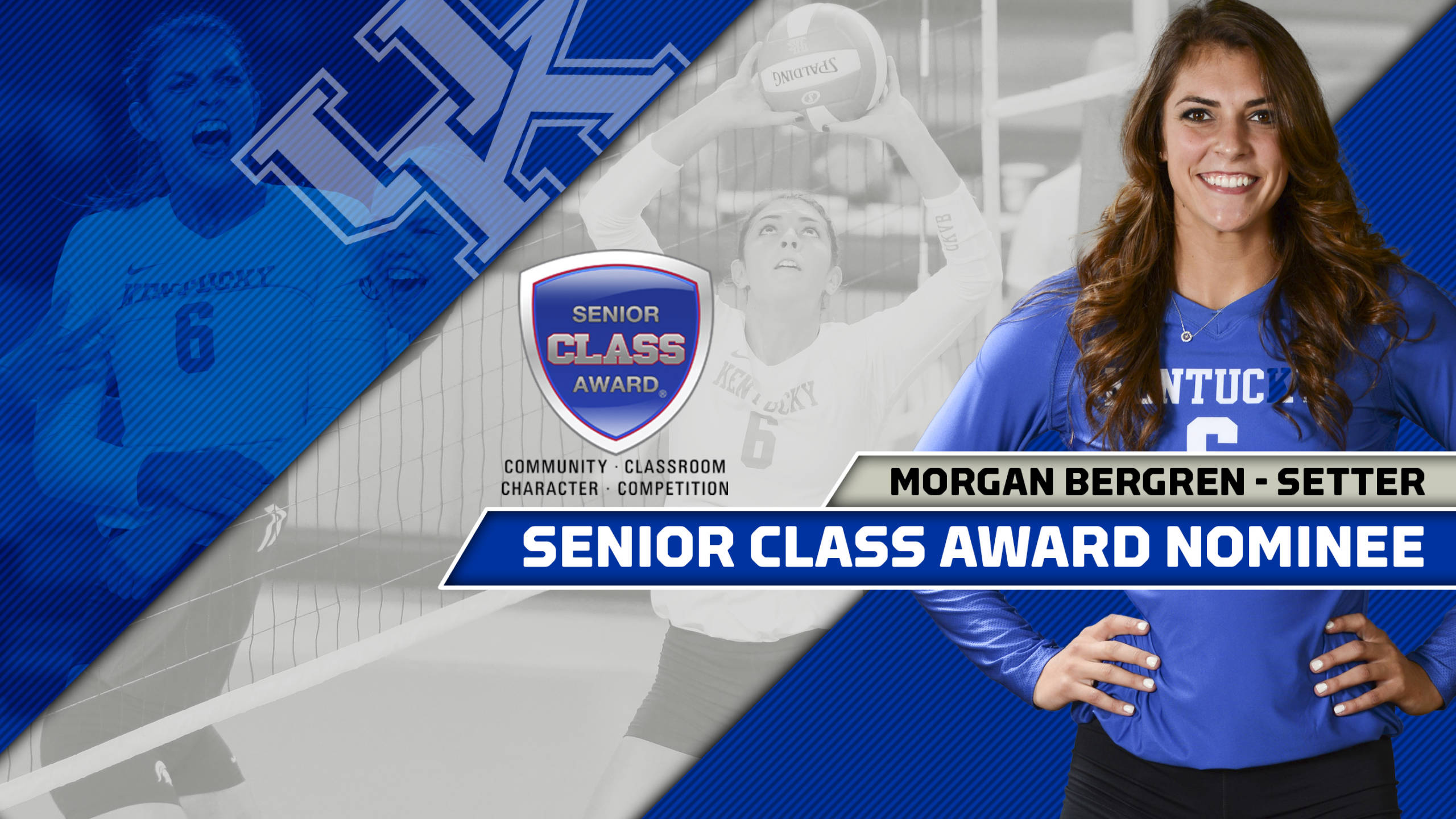 Bergren Named a Candidate for 2015 Senior CLASS Award