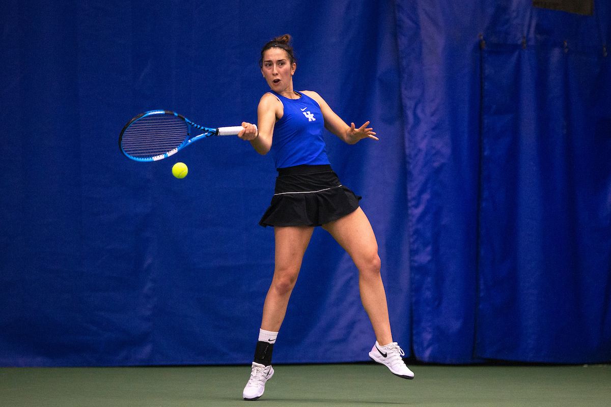 Mialen Morante.

Kentucky defeats Cincinnati 6-1.

Photo by Grace Bradley | UK Athletics