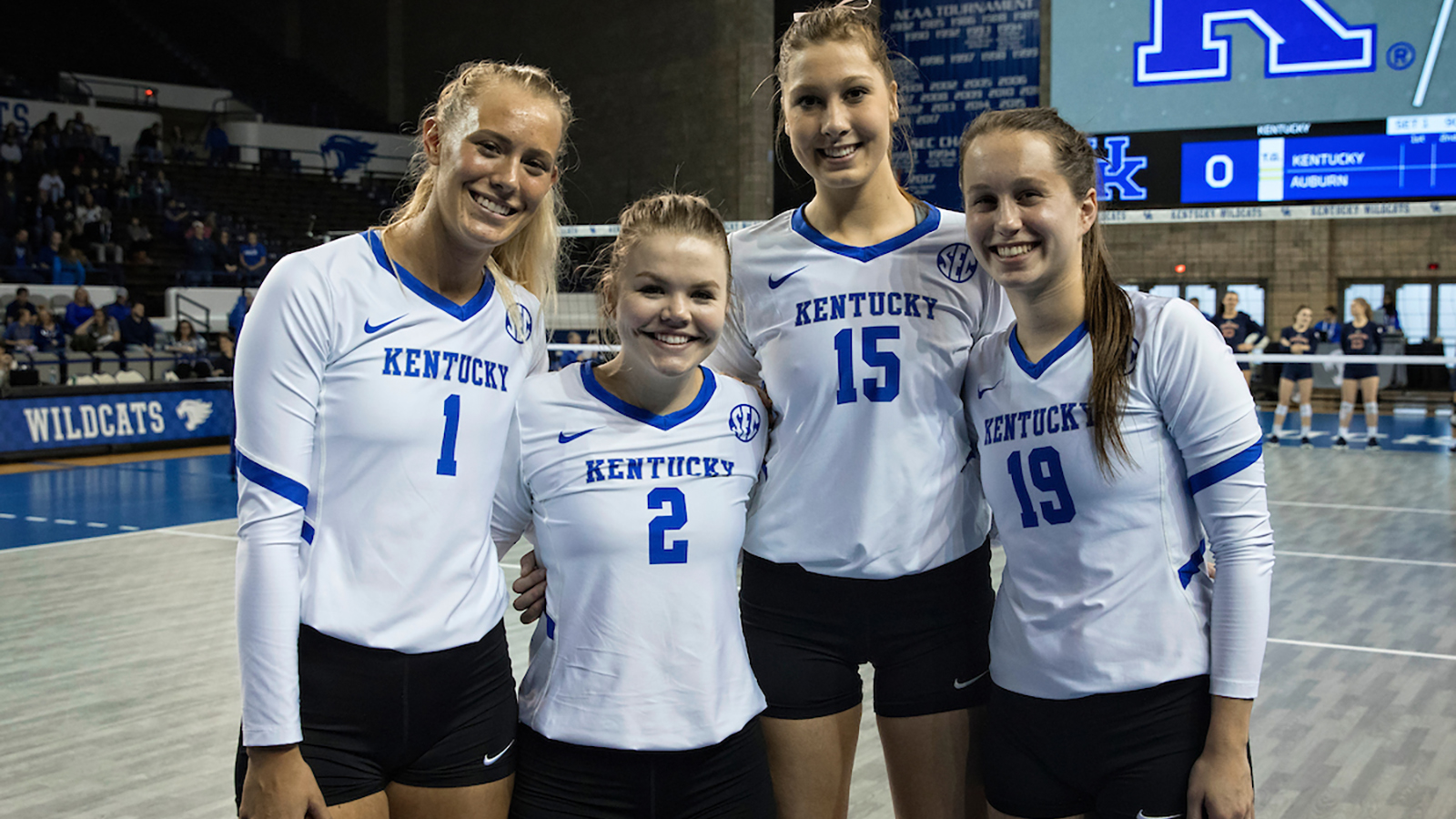 All Four Seniors Contribute in Final Regular Season Home Match