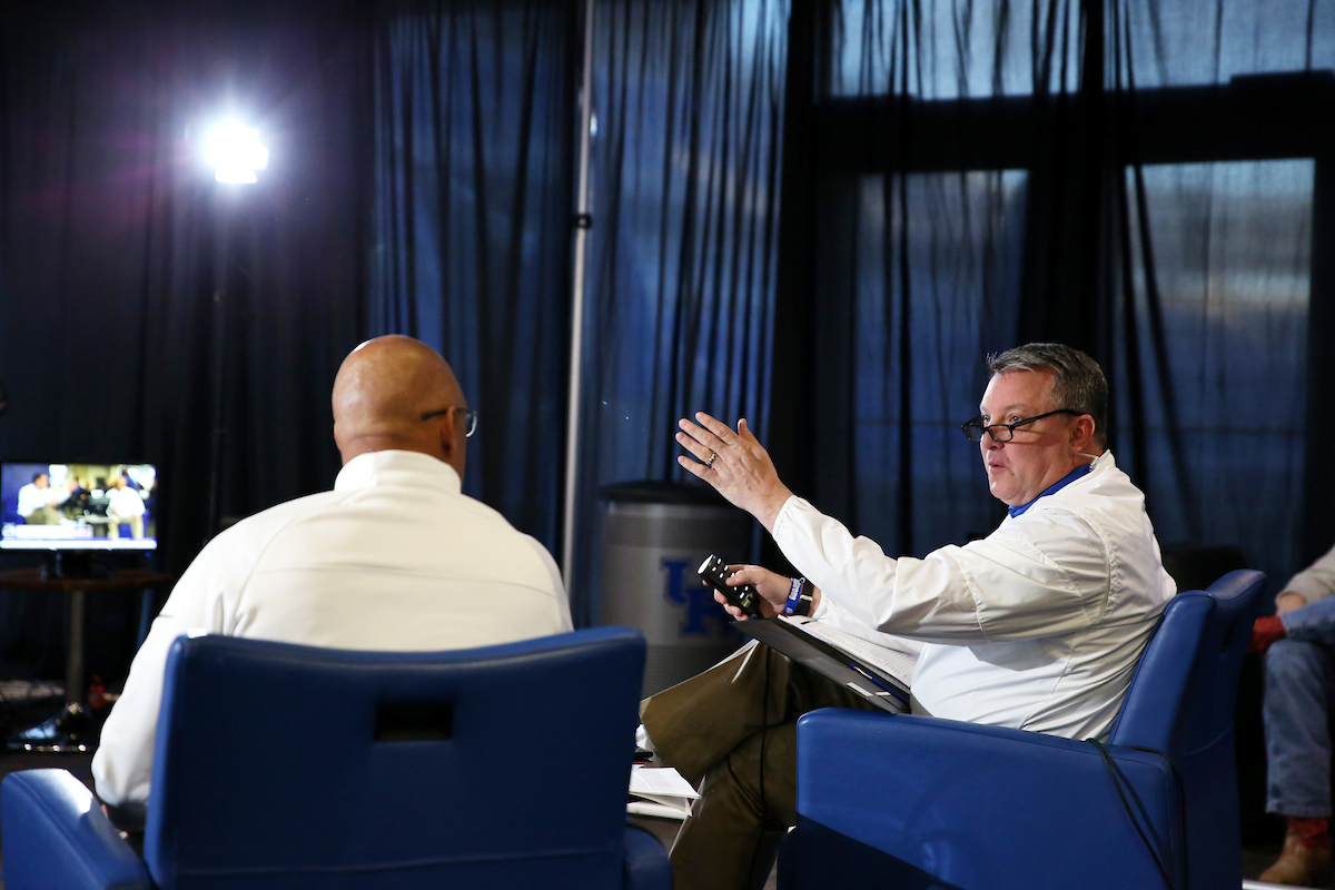 Freddie Maggard

Football National Signing Day. 

Photo by Britney Howard  | UK Athletics