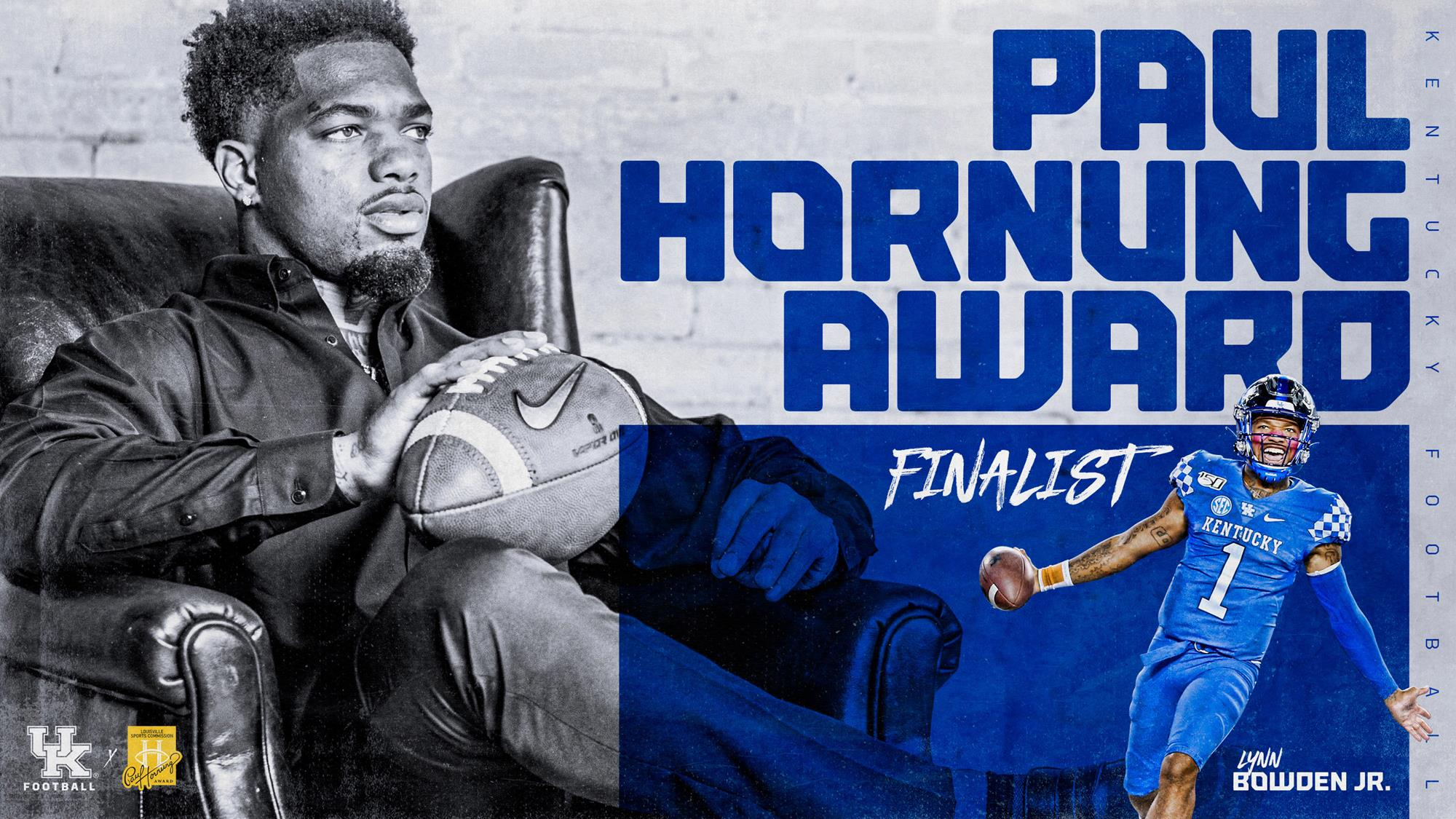 Lynn Bowden Jr. Named Paul Hornung Award Finalist