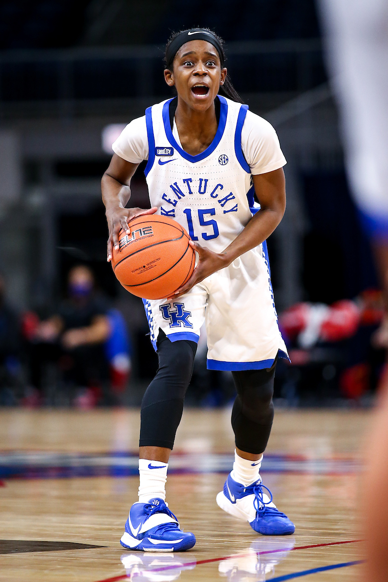 Chasity Patterson.  

Kentucky loses to DePaul 86-82.

Photo by Eddie Justice | UK Athletics