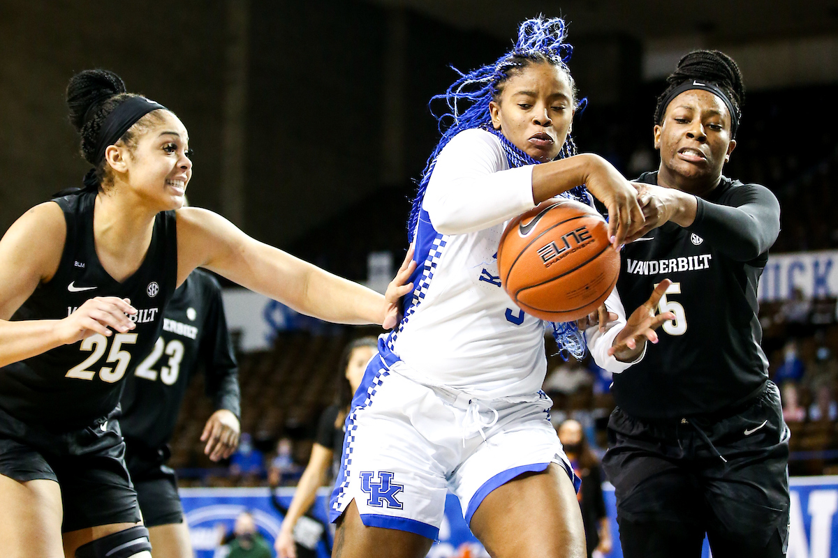 Keke McKinney. 

Kentucky beat Vandy 80 - 73.

Photo by Eddie Justice | UK Athletics