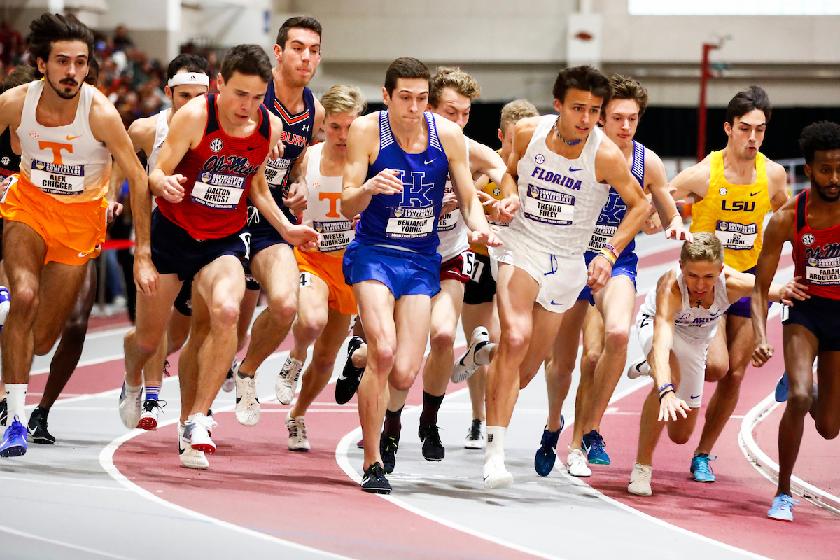 Ben Young.

Day two of the 2019 SEC Indoor Track and Field Championships.

Photo by Chet White | UK Athletics