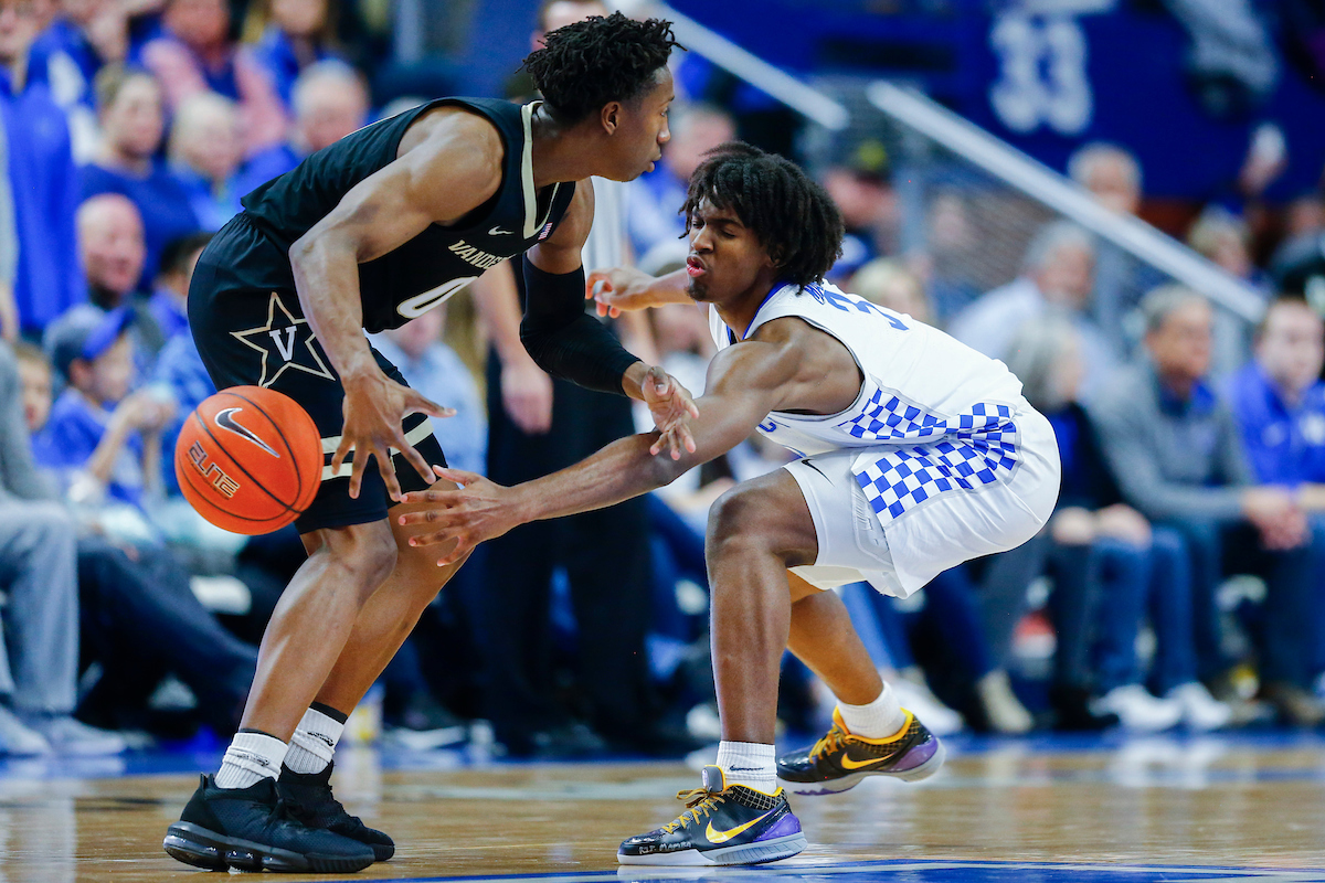 Tyrese Maxey. 

UK beats Vandy 71-62.

Photo by Chet White | UK Athletics