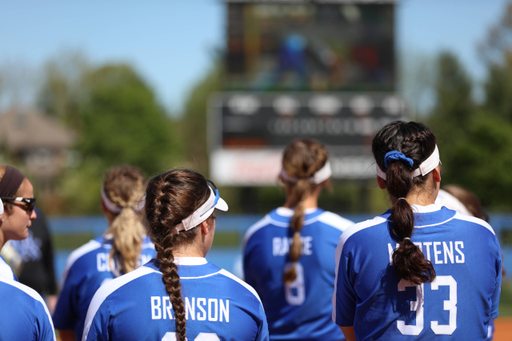 Macali Branson. Alex Martens.

University of Kentucky softball vs. Auburn on Senior Day. Game 1.

Photo by Quinn Foster | UK Athletics