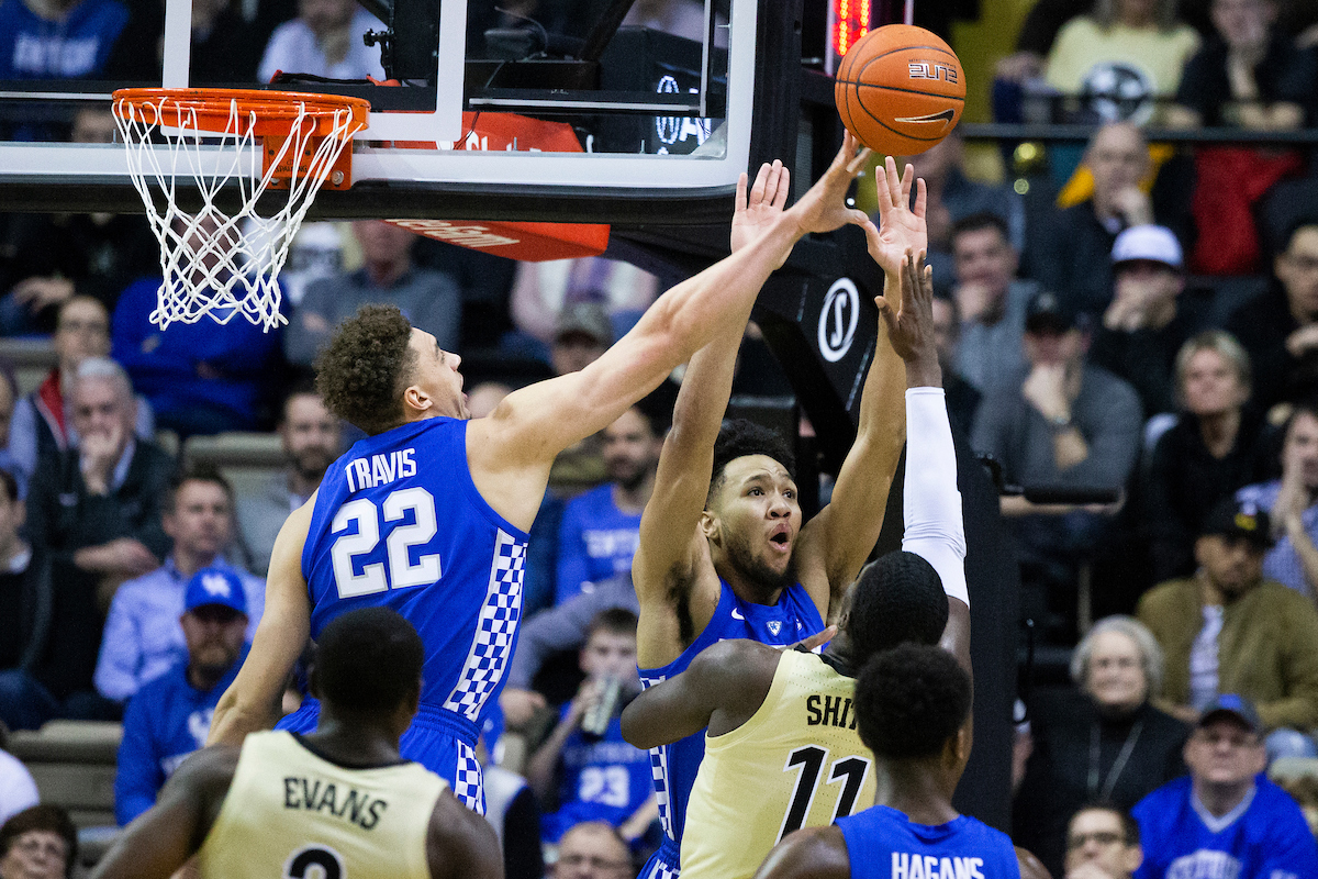 Reid Travis.

Kentucky beat Vanderbilt 87-52 on Tuesday, January 29, 2019, at Memorial Gym in Nashville, TN.

Photo by Chet White| UK Athletics