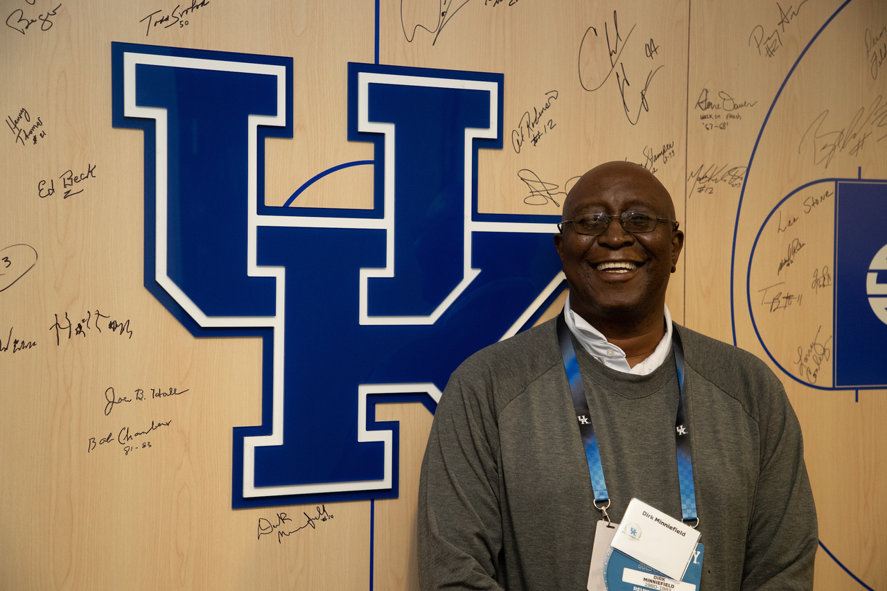 Dirk Minniefield

Men's Basketball Reunion Weekend.  Photo by Mark Mahan