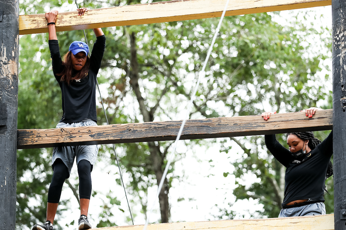 Kyra Elzy Treasure Hunt.

Kentucky Women’s Basketball team bonding trip to Fort Campbell.

Photo by Eddie Justice | UK Athletics