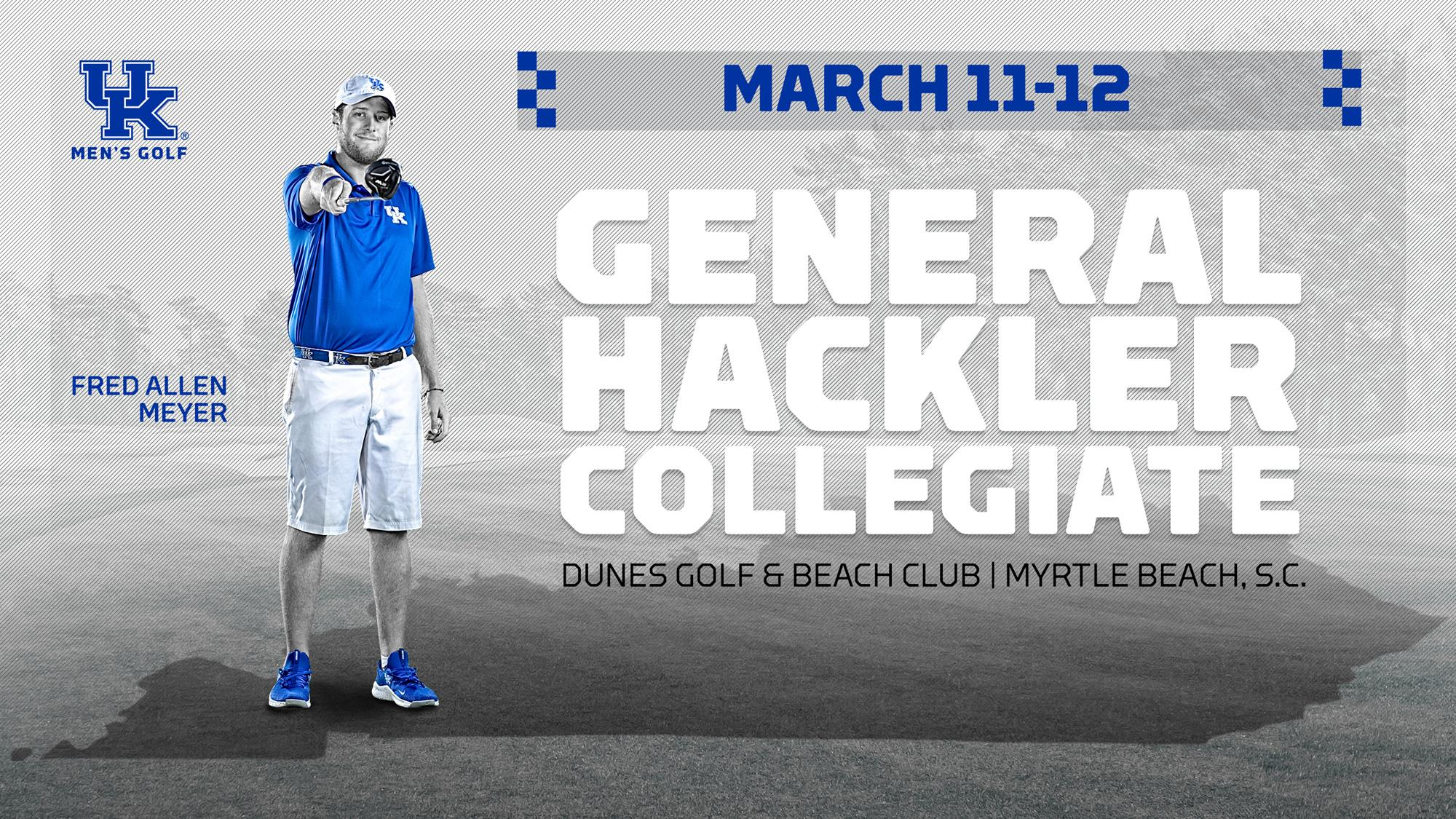 Men’s Golf Travels to Myrtle Beach for General Hackler Championship