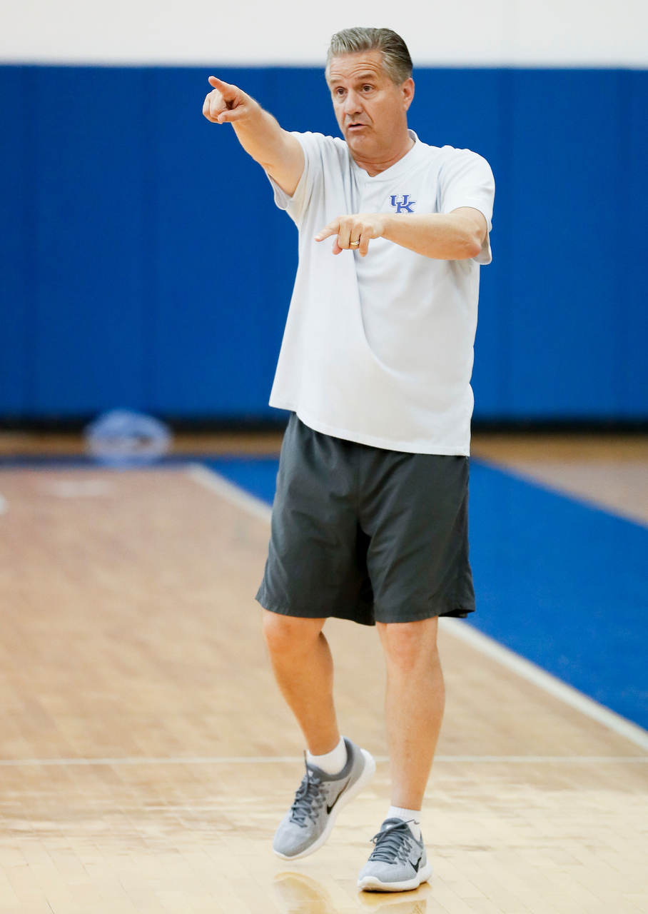 John Calipari.

Summer practice.

Photo by Chet White | UK Athletics