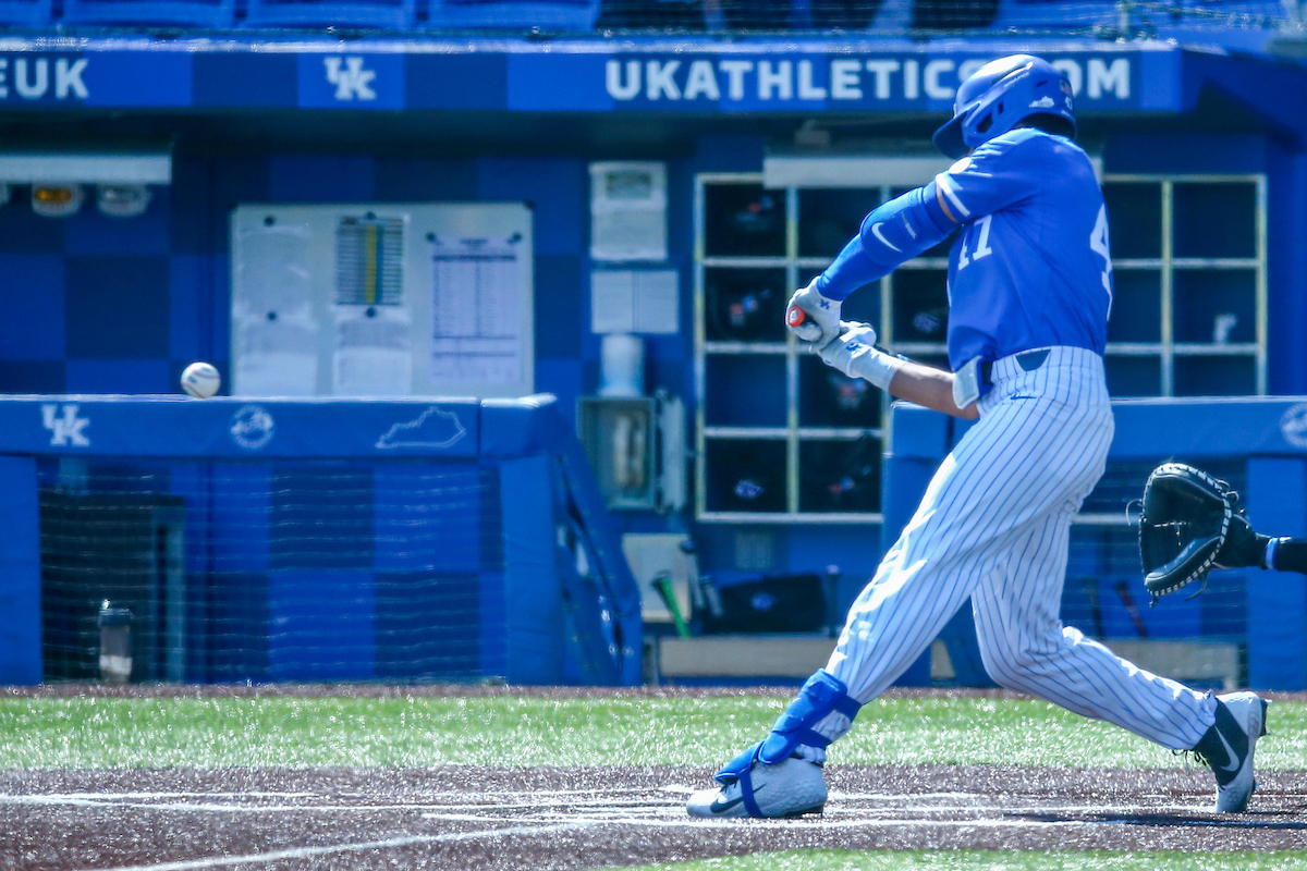 Ryan Ritter.

Kentucky defeats High Point 14-3.

Photo by Sarah Caputi | UK Athletics