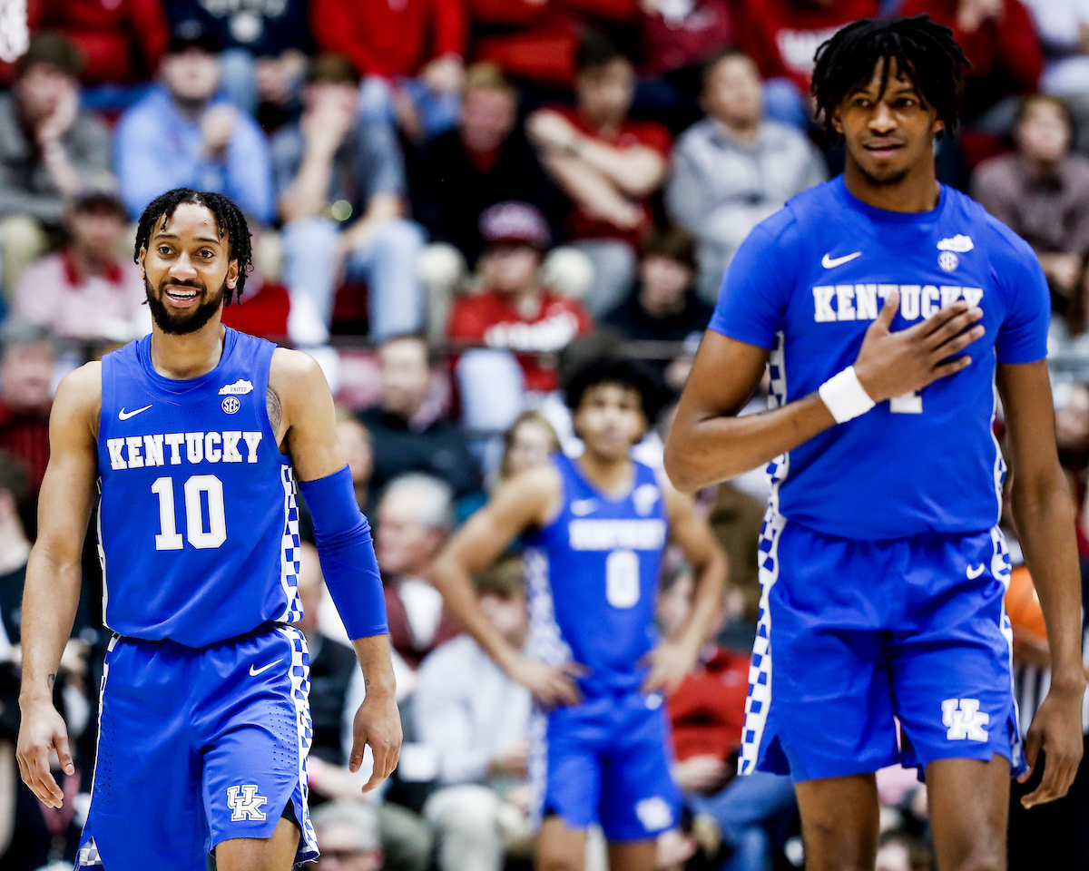 Davion Mintz. Daimion Collins.

Kentucky beat Alabama 66-55.

Photos by Chet White | UK Athletics