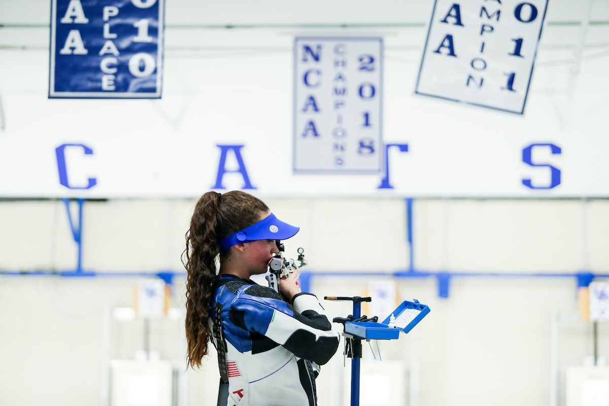 Mary Tucker.

Kentucky defeats Murray and Morehead.

Photo by Hannah Phillips | UK Athletics