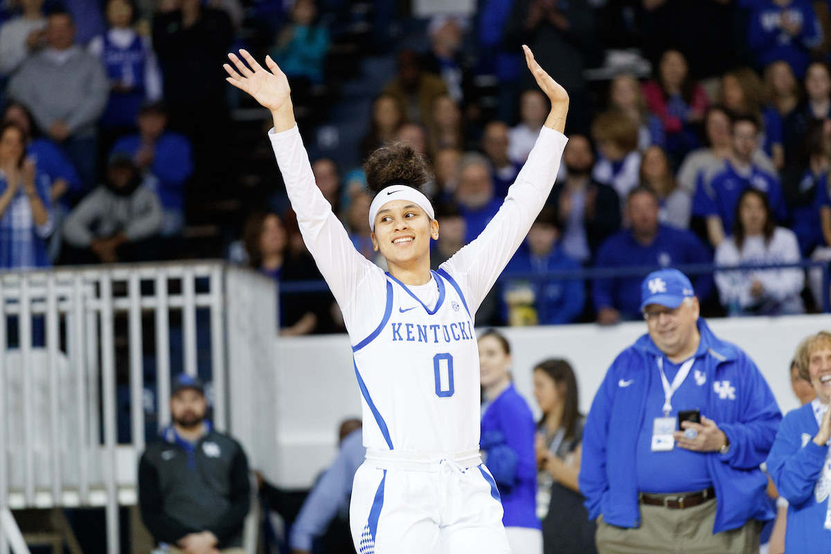 LaShae Halsel.


The UK women?s basketball team beat LSU on senior day on Sunday, February 24, 2019.

Photo by Elliott Hess | UK Athletics