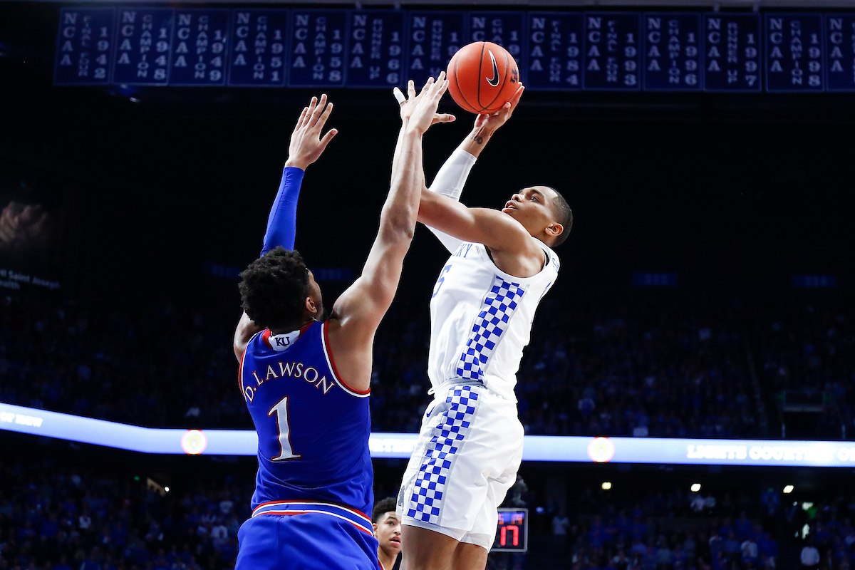 PJ Washington.

The UK men's basketball team beat Kansas 71-63 at Rupp Arena on Saturday, January 26, 2019.

Photo by Chet White| UK Athletics