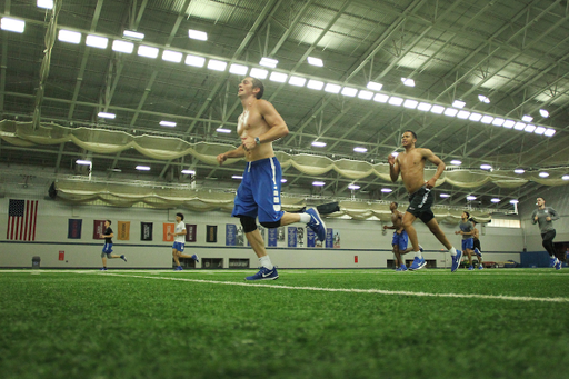Jonny David. Jemarl Baker.

The men's basketball conditions on Tuesday, July 10th, 2018 at Nutter Field house in Lexington, Ky.

Photo by Quinlan Ulysses Foster I UK Athletics