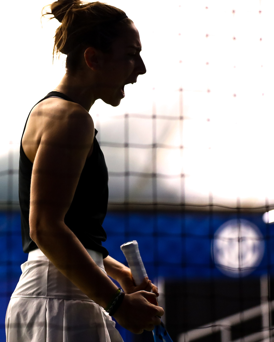 Maialen Morante. 

Kentucky beats Miami 7-0.

Photo by Eddie Justice | UK Athletics