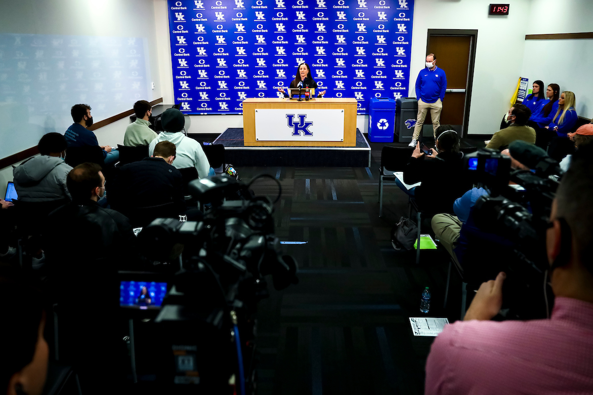 Rachel Lawson.Kentucky Softball and Baseball media dayPhoto by Eddie Justice | UK Athletics