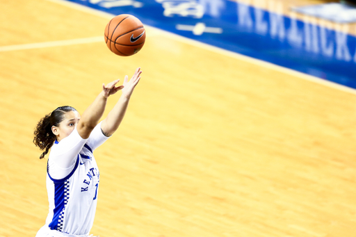 Sabrina Haines. 

Kentucky beats Stetson 67-48. 

Photo by Eddie Justice | UK Athletics