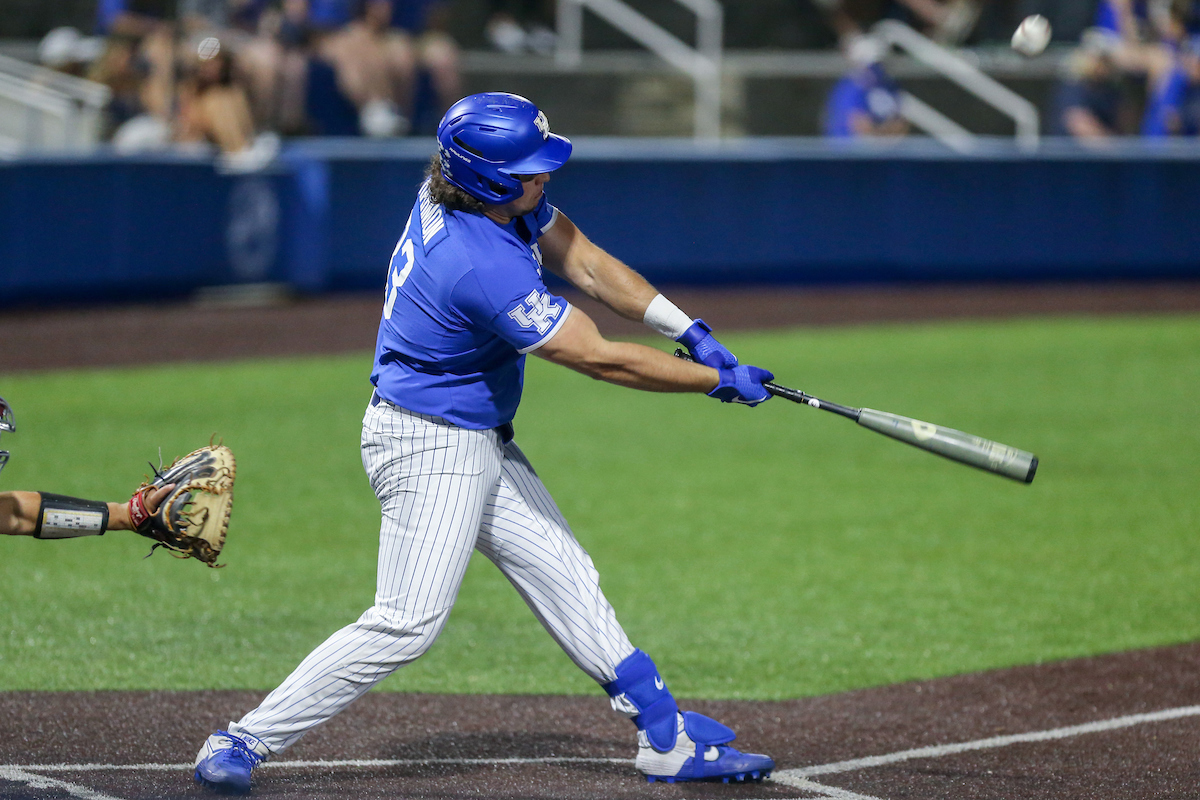 Trae Harmon.

Kentucky beats EKU 7 - 6.

Photo by Sarah Caputi | UK Athletics