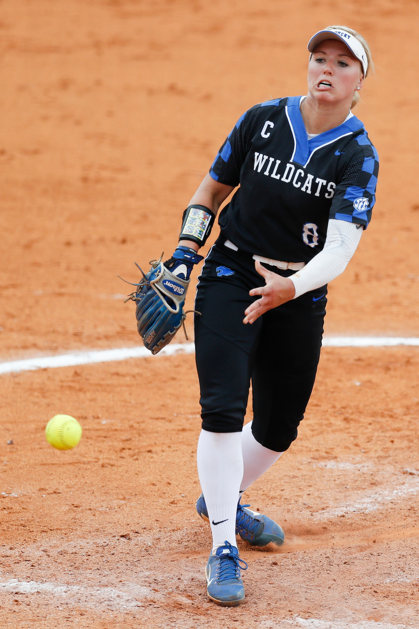 Erin Rethlake.

The University of Kentucky softball team beat UIC 10-1 in the Cats NCAA Championship Lexington Regional opening game at John Cropp Stadium on Saturday, May 19, 2018.

Photo by Elliott Hess | UK Athletics