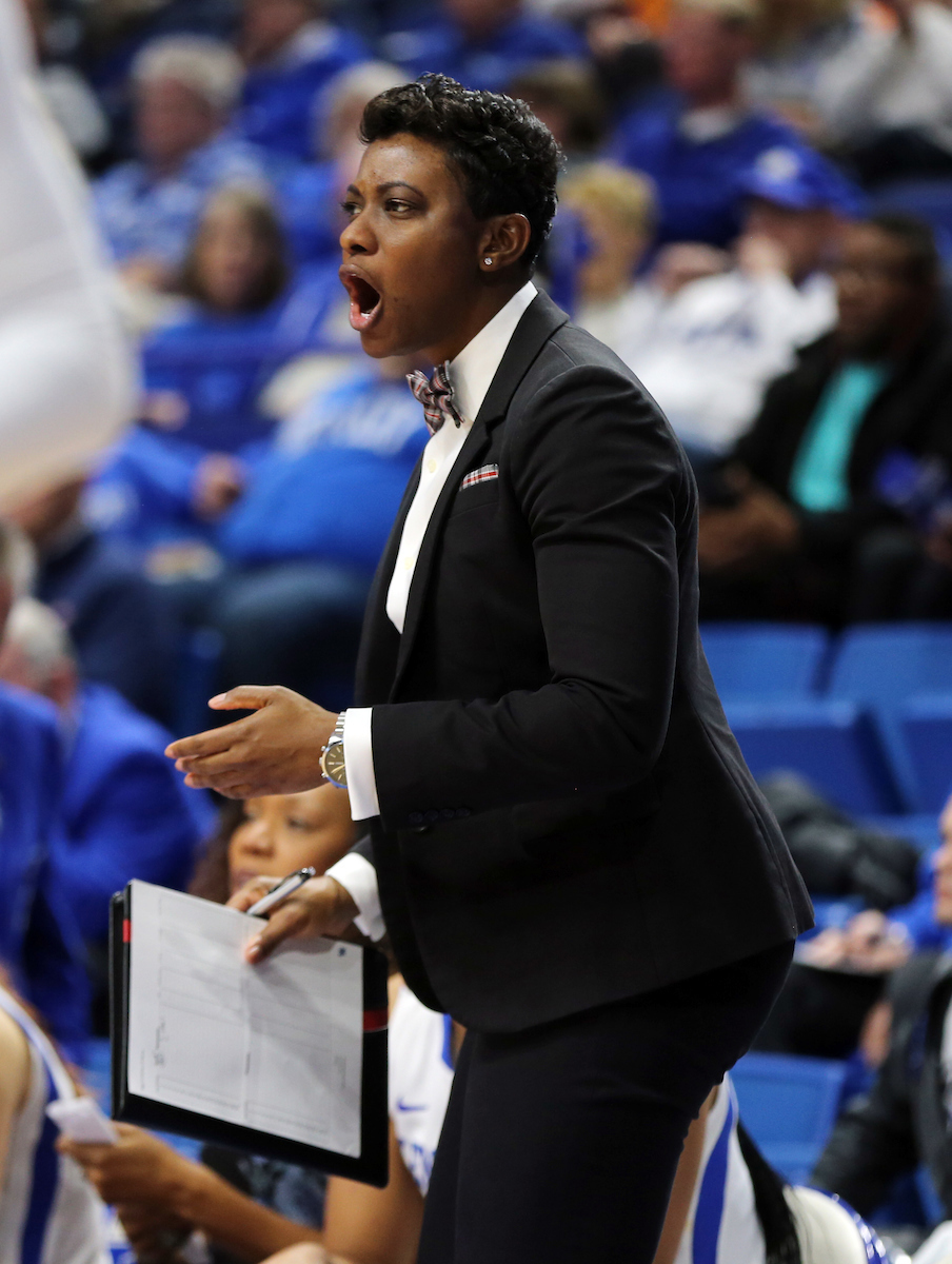 Niya Butts
The University of Kentucky women's basketball team falls to Tennessee on Sunday, December 31, 2017 at Rupp Arena. 

Photo by Britney Howard | UK Athletics