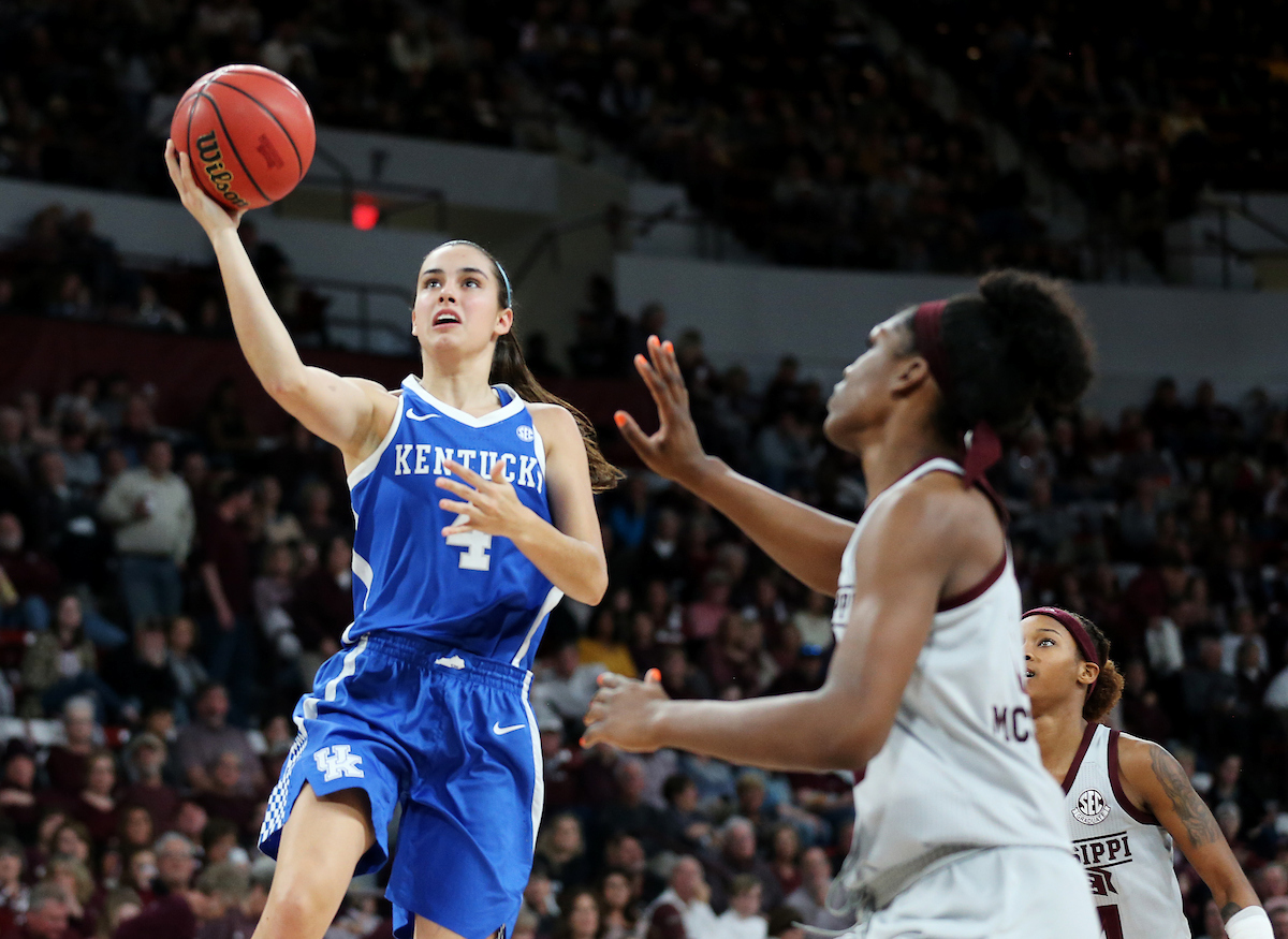 Maci Morris
The UK Women's Basketball team falls to Mississippi State. 

Photo by Britney Howard  | UK Athletics