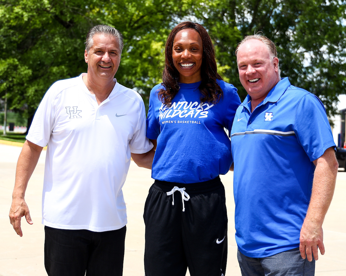 John Calipari. Kyra Elzy. Mark Stoops. 

Juneteenth Luncheon.

Photo by Eddie Justice | UK Athletics
