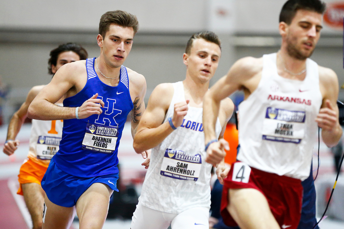 Brennan Fields.

Day two of the 2019 SEC Indoor Track and Field Championships.

Photo by Chet White | UK Athletics