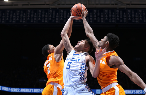 Kevin Knox 

The University of Kentucky men's basketball team is defeated by Tennessee 61-59 on Tuesday, February 6th, 2018 at Rupp Arena in Lexington, Ky.


Photo By Barry Westerman | UK Athletics