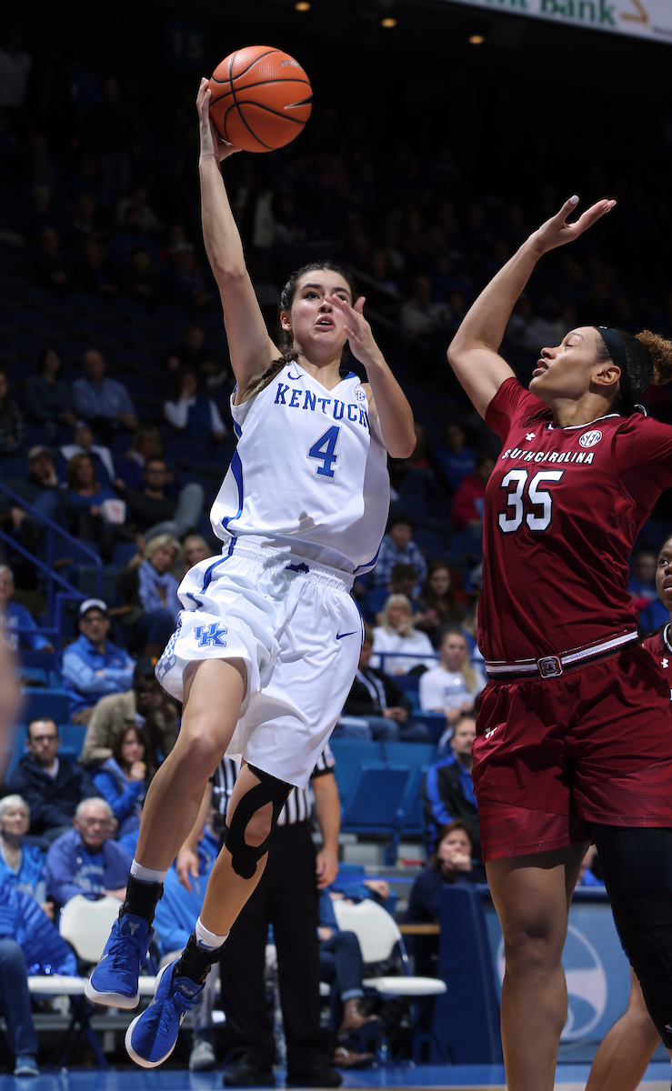 Maci Morris

The University of Kentucky women's basketball team falls to South Carolina on Sunday, January 21, 2018 at Rupp Arena. 

Photo by Britney Howard | UK Athletics