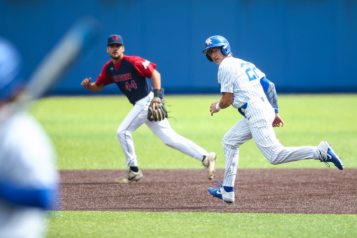 John Thrasher.

Kentucky defeats Dayton 14-3.

Photo by Grace Bradley | UK Athletics