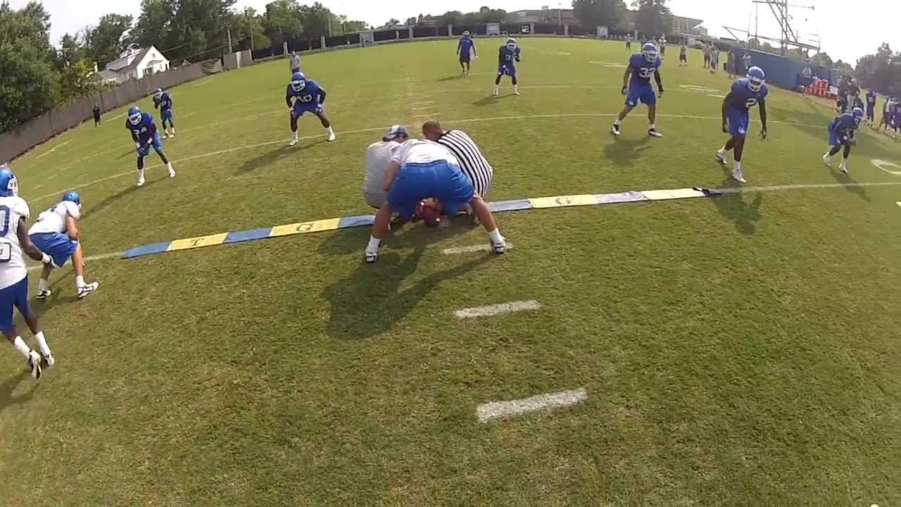 Training Camp 2012 - QB Helmet Cam