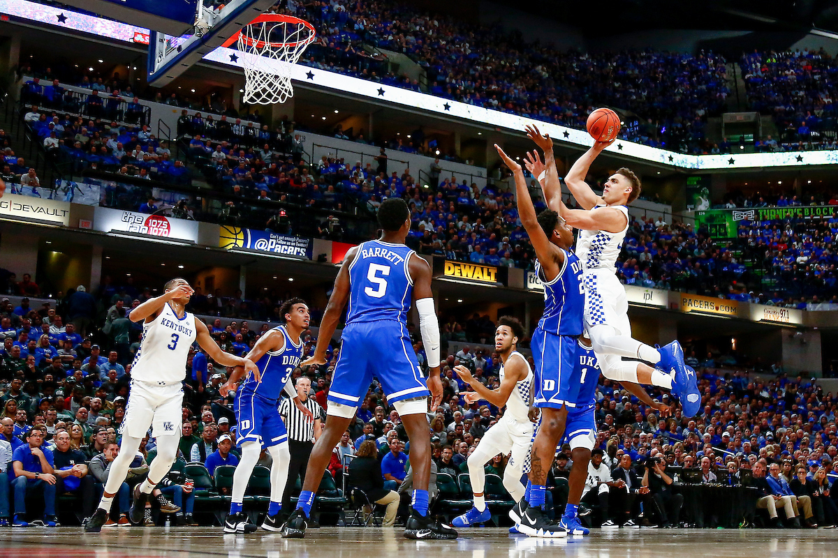 Reid Travis.

Men's basketball falls to Duke 118-84.

Photo by Chet White | UK Athletics