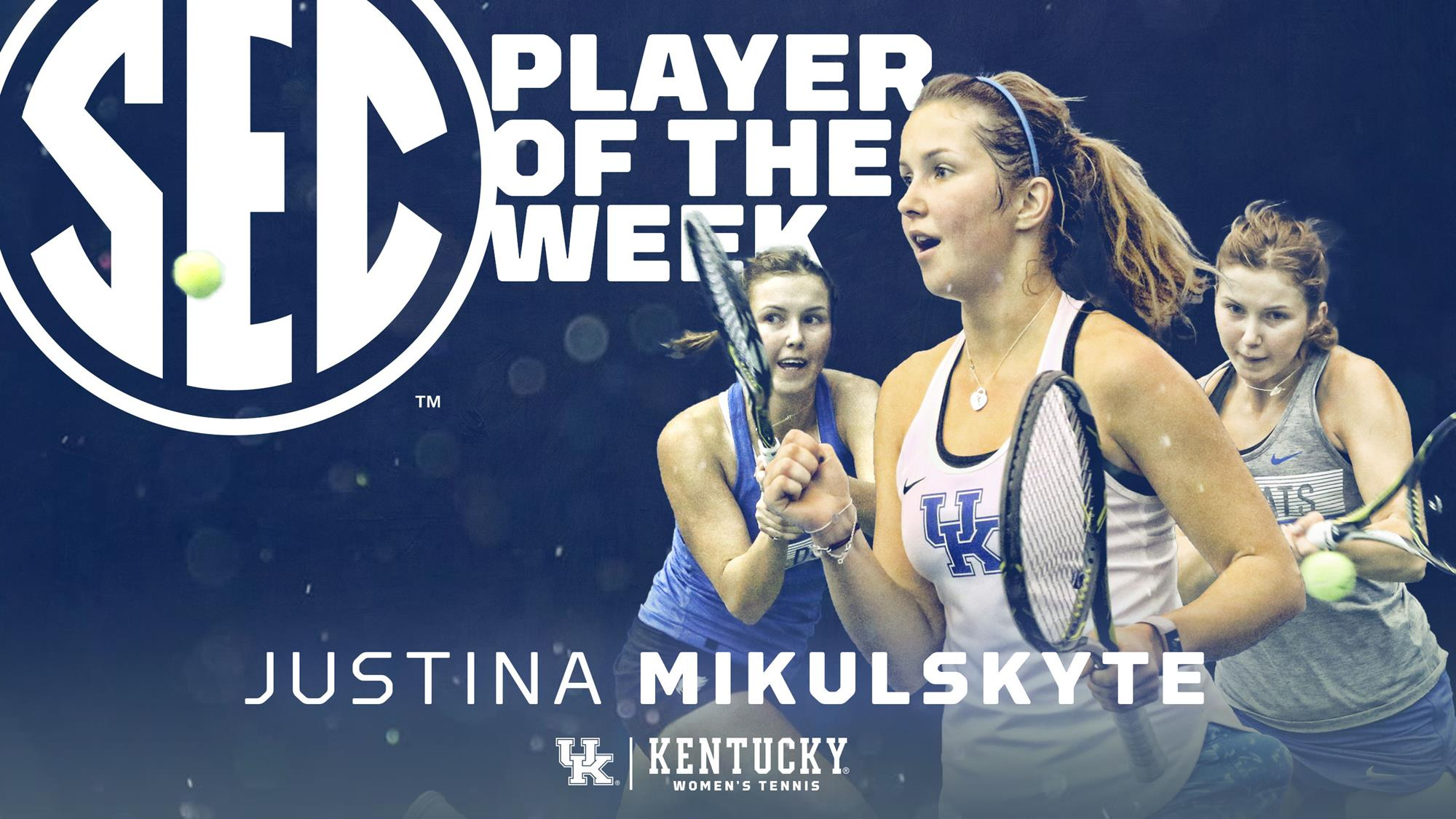 Mikulskyte Tabbed SEC Player of the Week