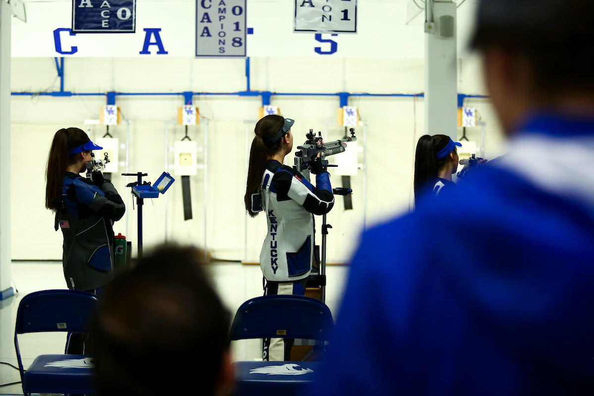 Jaden Thompson.

UK Rifle v Akron.

Photo by Grace Bradley | UK Athletics