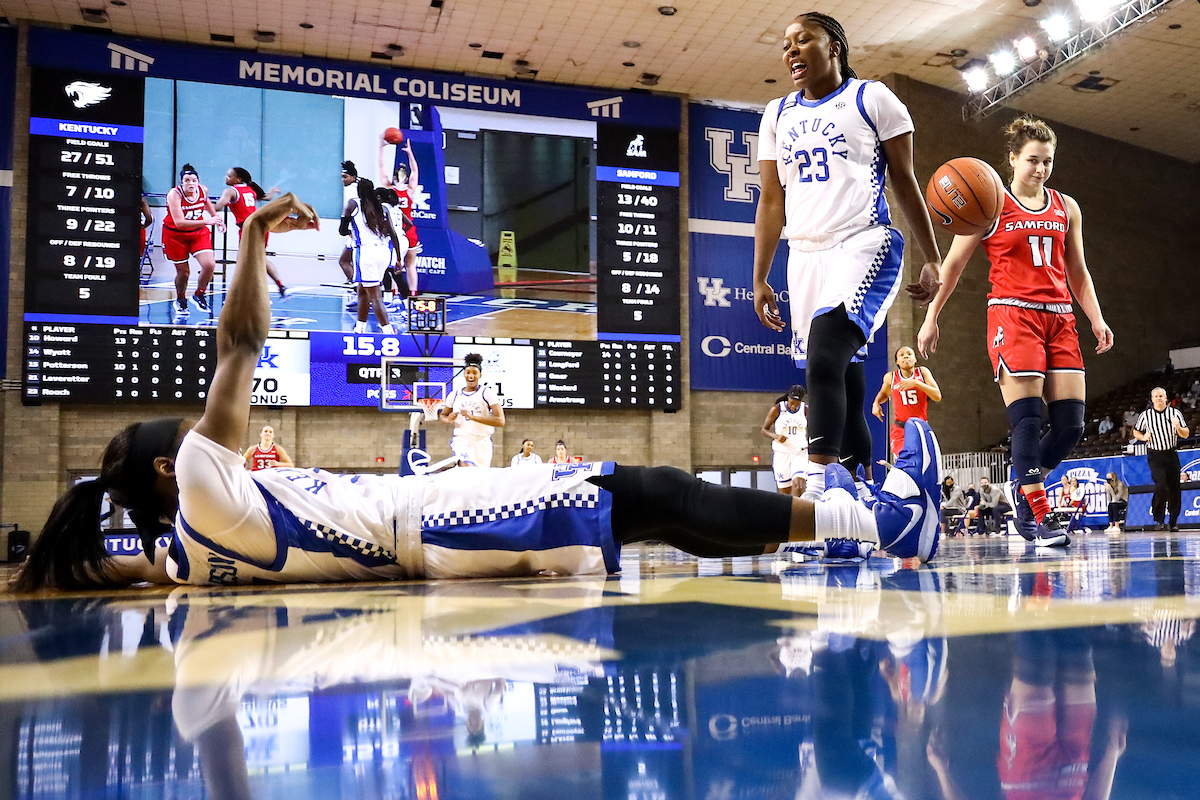 Kameron Roach.  

Kentucky beats Samford 88-54.

Photo by Eddie Justice | UK Athletics