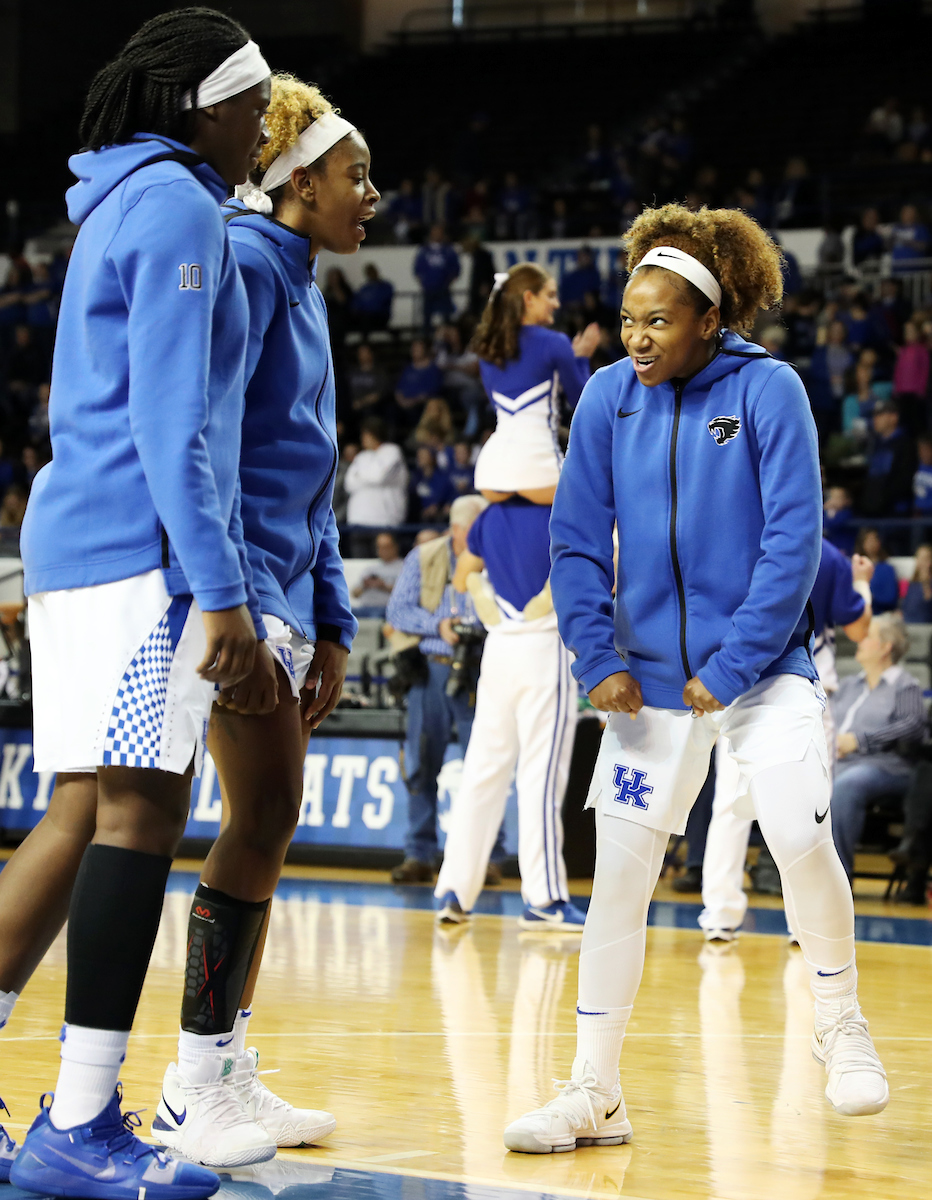 Jaida Roper

Women's Basketball beat MTSU on Saturday, December 15, 2018. 

Photo by Britney Howard  | UK Athletics