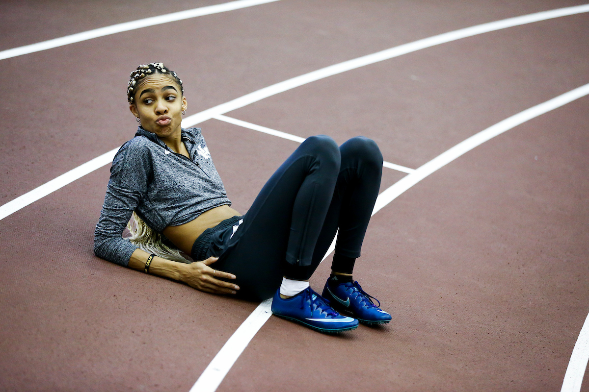 Chloe Abbott.

2020 SEC Indoors.

Photo by Chet White | UK Athletics