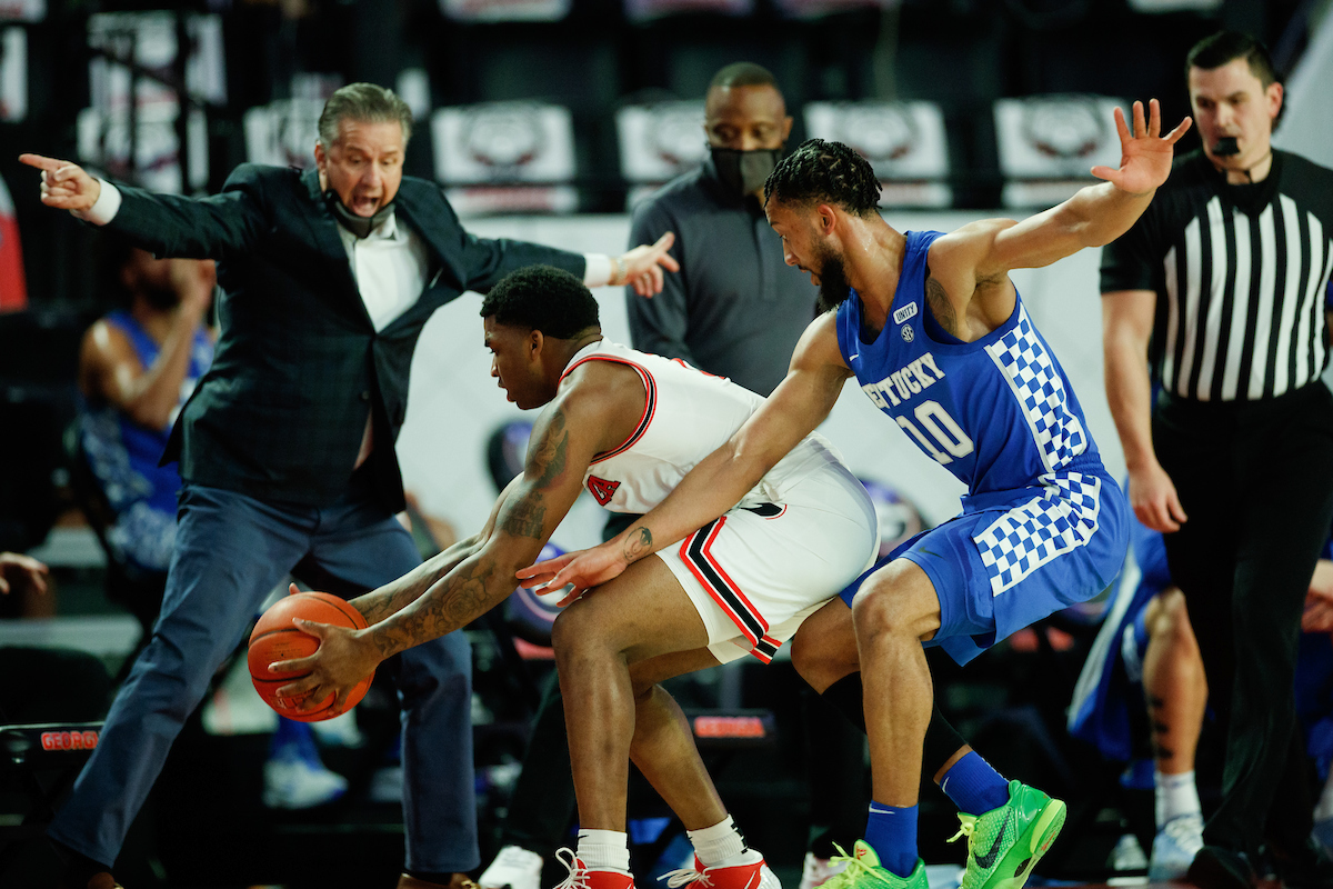 Davion Mintz.

Kentucky falls to Georgia, 63-62.

Photo by Elliott Hess | UK Athletics