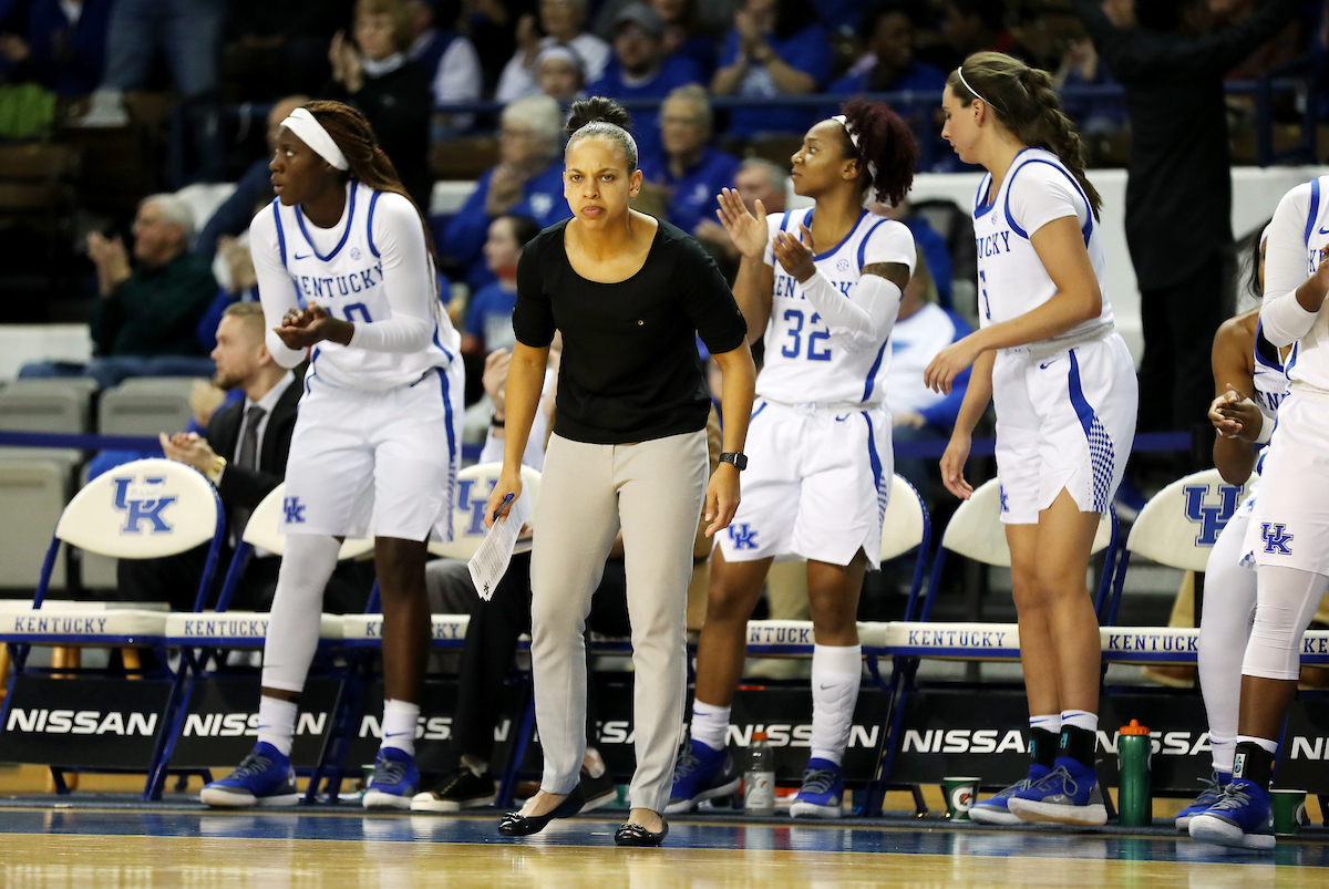 Amber smith 

The UK women's basketball team falls to Texas A&M on Thursday, November 28, 2019.

Photo by Britney Howard | UK Athletics